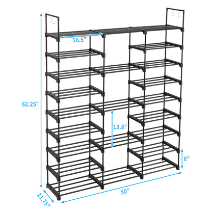 shoe and hat rack for mudrooms