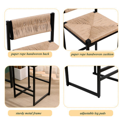 Viva Veranda Collection: The Hillhurst Honey Bar Stool Duo