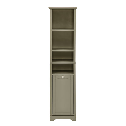 Viva Smart Living Collection: High Slim Storage Cabinet