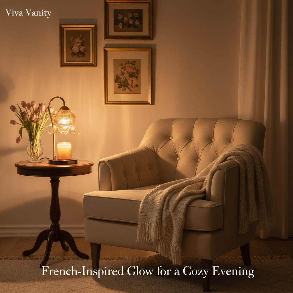 Viva Elite French Tulip Candle Warmer Lamp