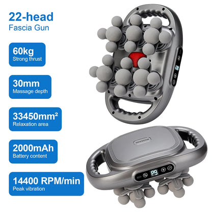 Viva Elite Fascia Gun | Red Light Therapy Massager