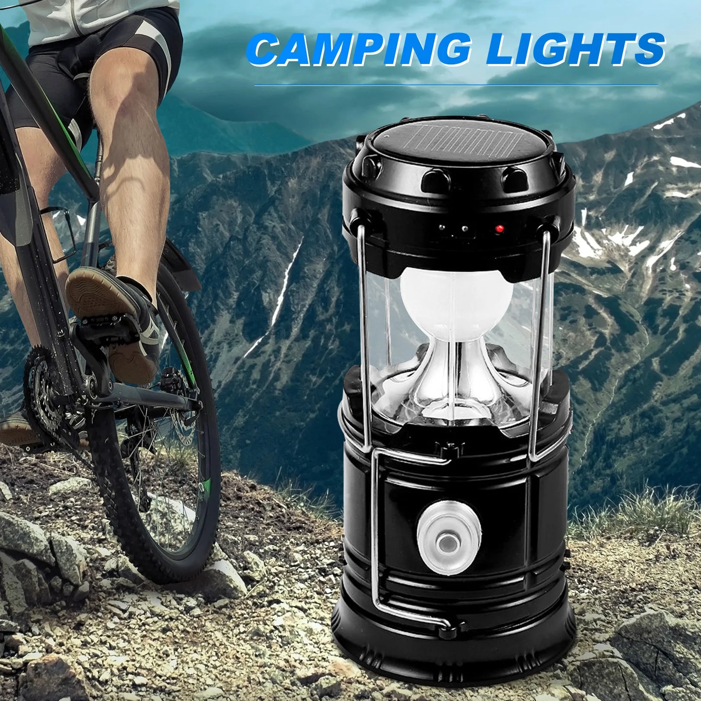 Viva Elite Telescopic Emergency Lantern - USB Rechargeable