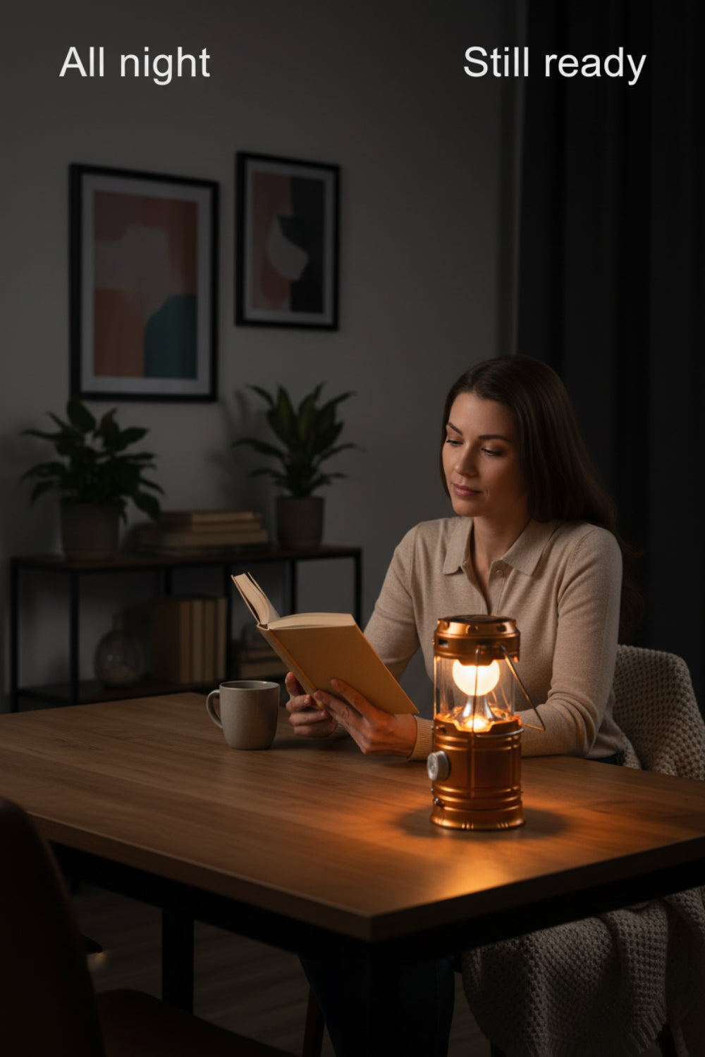 Viva Elite Telescopic Emergency Lantern - Solar & USB Rechargeable