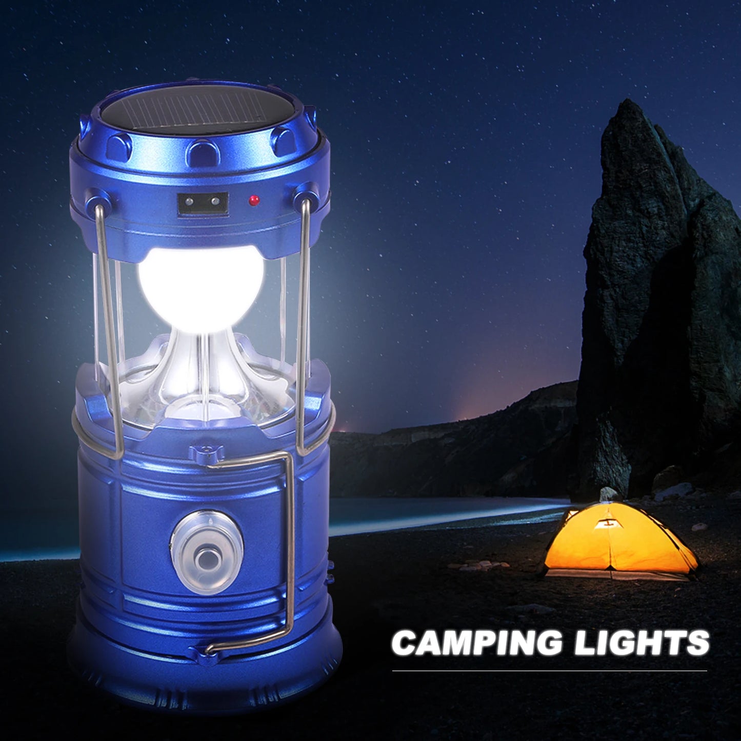 Viva Elite Telescopic Emergency Lantern - USB Rechargeable