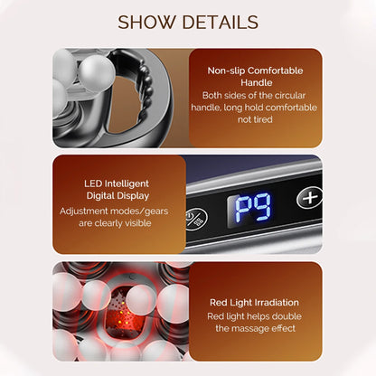 Viva Elite Fascia Gun | Red Light Therapy Massager