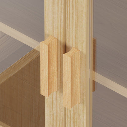 Viva Lino Rattan Display Cabinet – Where Function Wears Texture