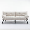 Viva Elite Élan Cream Convertible Folding Sofa Bed - The Future of Serene Elegance