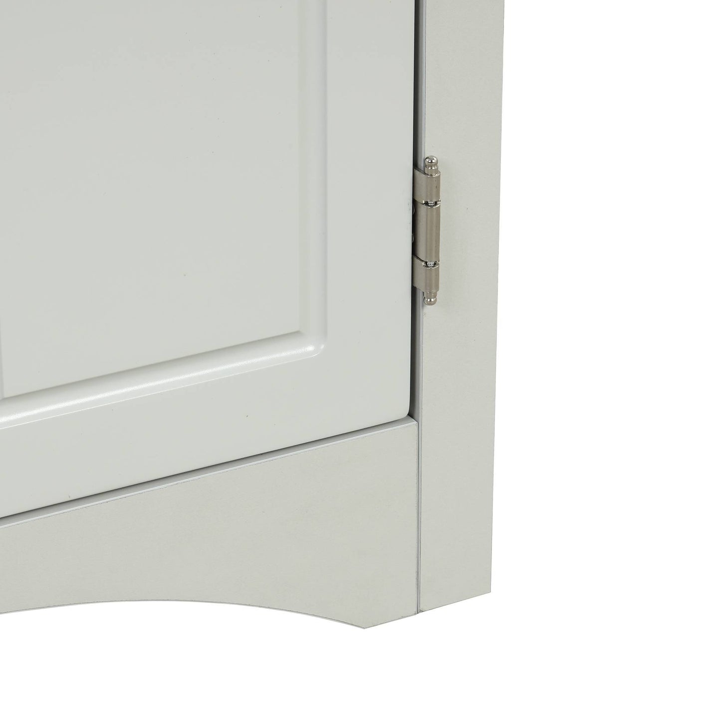 Triangle Bathroom Storage Cabinet – Space-Saving & Stylish Organization