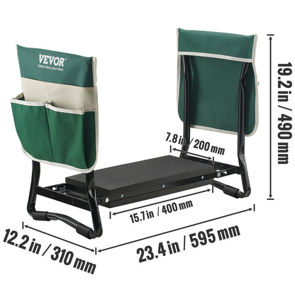 Green Folding Garden Kneeler & Seat | Viva