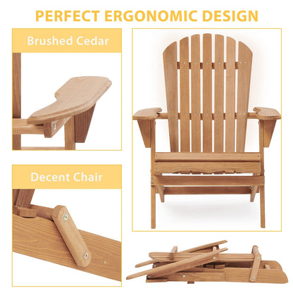 Viva Aria Folding Adirondack Chairs