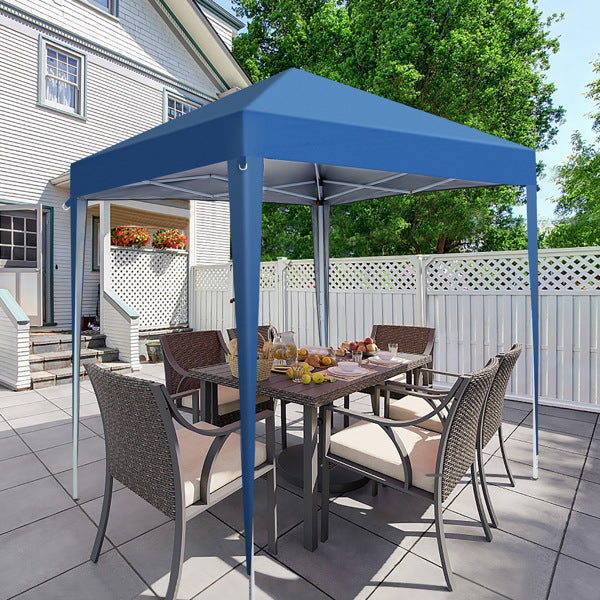 Viva Horizon Blue Non-Enclosed Folding Shed