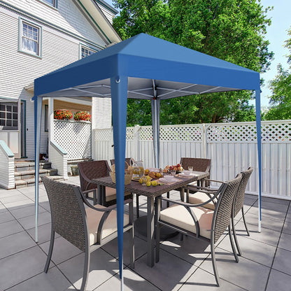 Viva Horizon Blue Non-Enclosed Folding Shed
