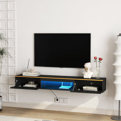 Viva Elite Nebula Floating LED TV Stand – The Future of Ambient Entertainment Architecture