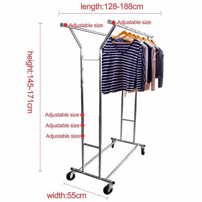 Silver Mobile Drying Rack | Viva