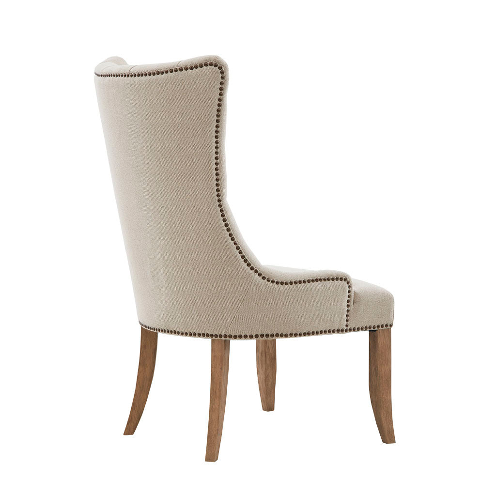 Viva Arlo Button-Tufted Captain Accent Chair