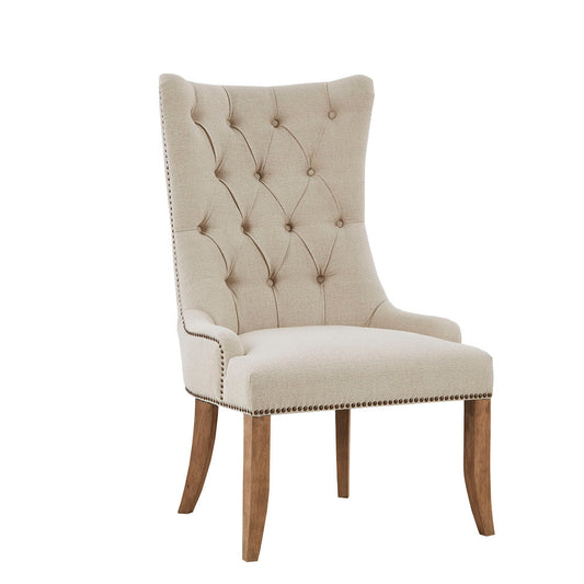 Viva Arlo Button-Tufted Captain Accent Chair