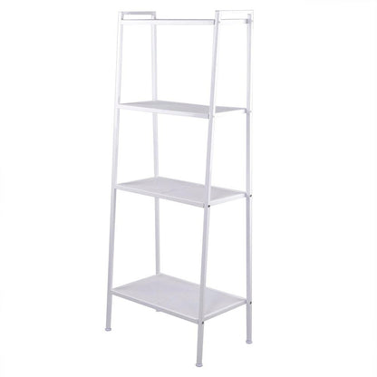 Viva Essentials Storage Series: Modern Ivory Metal Shelving Unit