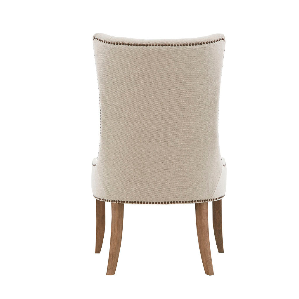 Viva Arlo Button-Tufted Captain Accent Chair