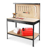 Viva Workshop Collection - Industrial-Style Rolling Workbench with Tool Storage
