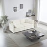 Viva Elite Allegra Modern Fabric Double Sofa with 4 Pillows - The Future of Refined Comfort