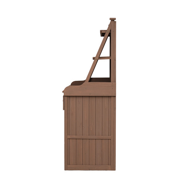he Ultimate 65-Inch Cedar Garden Workbench with Storage - A Gardener’s Dream!