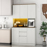 Viva Elite Aurora Glass-Door Pantry Cabinet – The Future of Smart Kitchen Architecture