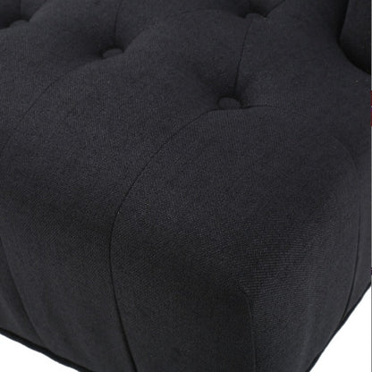 Charcoal High-Back Club Chair | Viva