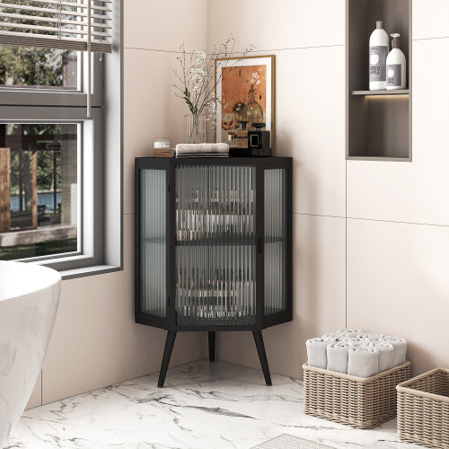 Viva Axis Duo Collection: The Atlas Conical Display Cabinet
