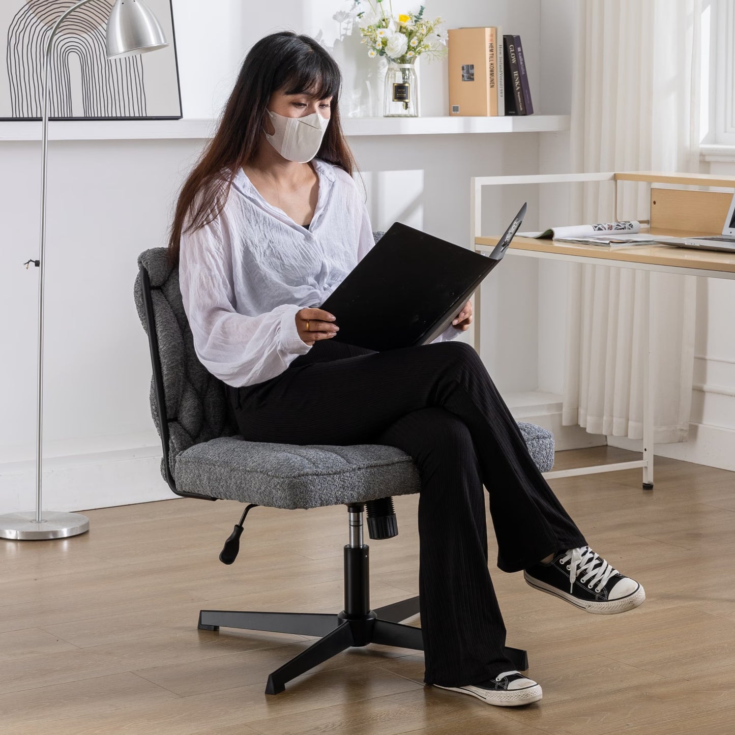 Viva Épure Armless Office Desk Chair