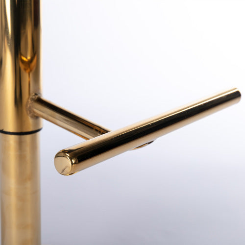 Viva Elite Élan Noir Swivel Bar Stool – The Future of Elevated Seating Architecture