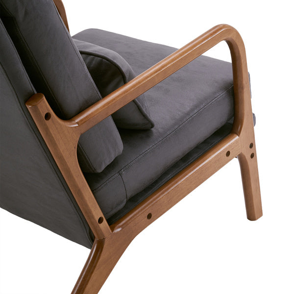 Viva Atelier Collection: The Beaumont Oak Armrest Indoor Lounge Chair