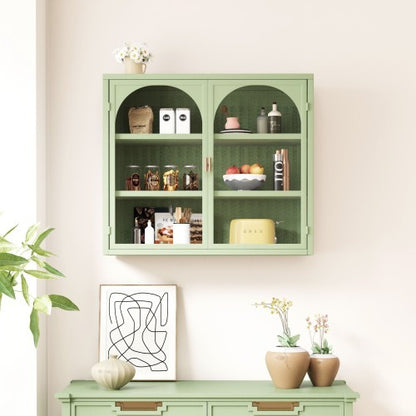 Viva Verdea Two-Door Glass Wall Cabinet
