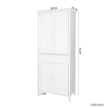 Viva Elite 70.87" Tall Kitchen Pantry Cabinet – Where Vertical Storage Meets Kitchen Elegance