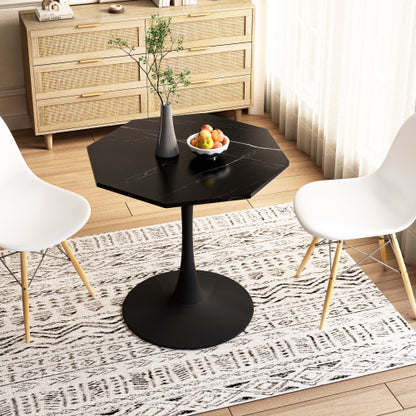 Viva Luxe Living Collection: Modern Octagonal Coffee Table
