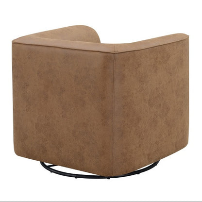 Wallace Bay Umbrella Brown Swivel Accent Chair