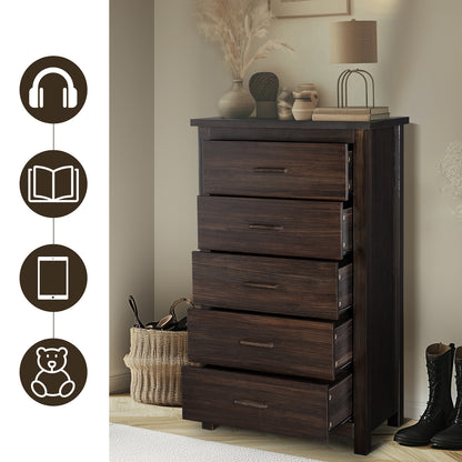 Viva Smart Living Collection: Vertical Five-Drawer Cabinet