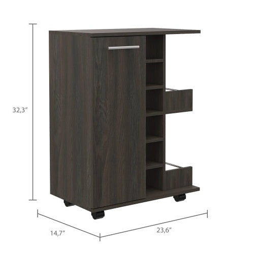 Viva Bartlet Smart Luxe Bar Cart