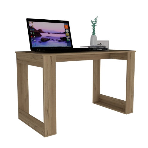 Viva Atelier Lacey Smokey Oak Rectangle Computer Desk