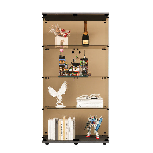Viva Atelier Collection: Viva Atelier Aurora Tawny Glass Display Cabinet