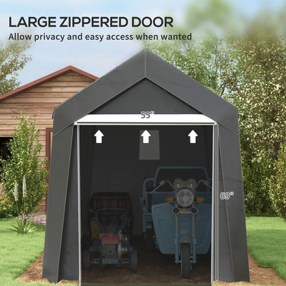 Outsunny 7' x 12' Heavy-Duty Waterproof Garden Storage Tent – The Ultimate Outdoor Shed Solution