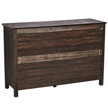 Viva Solstice Brown MDF Six-Drawer Chest