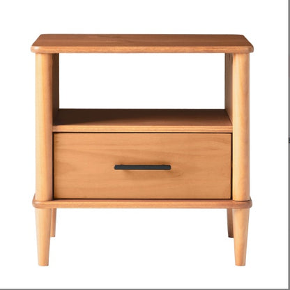 Viva Elite Caramel Spindle Nightstand – The Future of Transitional Elegance