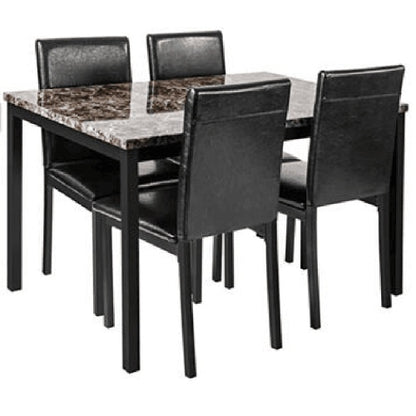Viva Marcellus Collection: The Marcellus Metro 5-Piece Dining Ensemble