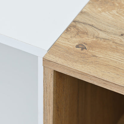 White 3-Door TV Stand | Viva Meridian