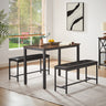 Viva Atelier Collection: Viva Atelier Ironwood Industrial Dining Set
