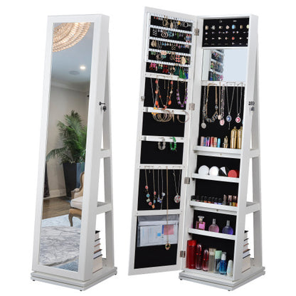 Viva Elite Prism 360° Rotating Full-Length Mirror Jewelry Cabinet – The Future of Reflective Storage
