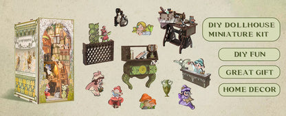 Viva Sylpharia Collection: Viva Sylpharia Elven Paradise 3D Wooden Dollhouse Kit