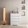 Viva Elite Minimalist White Dresser – The Future of Handleless Elegance