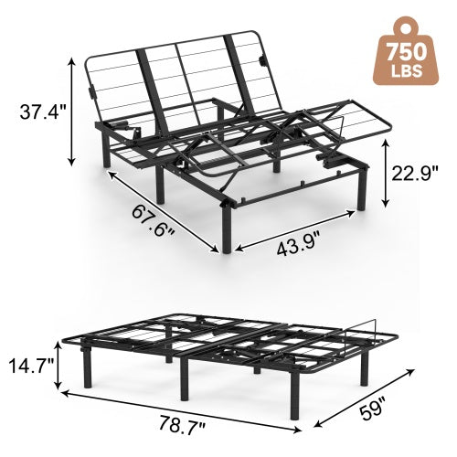 Viva Elite Orion Zero-Clearance Adjustable Bed Base – The Future of Sleep Architecture