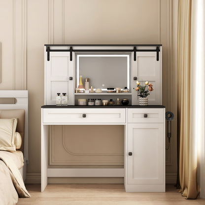 Viva Elite Bellevue 7-Piece Farmhouse Dressing Table Set - The Future of Smart Beauty Sanctuary